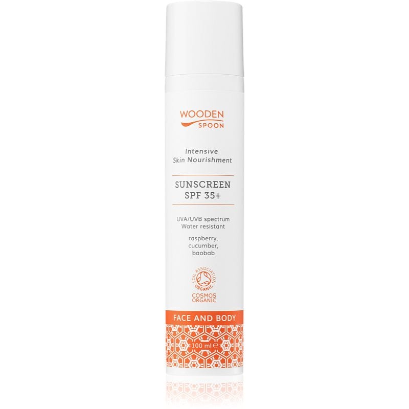 WoodenSpoon Skin Nourishment слънцезащитен лосион за лице и тяло SPF 35