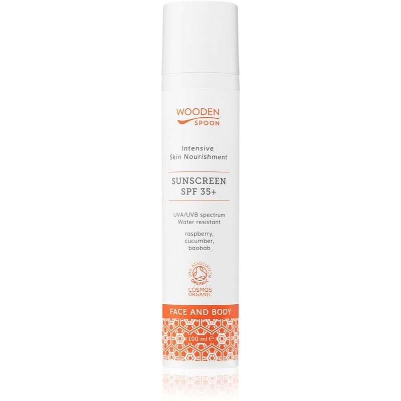 WoodenSpoon Skin Nourishment слънцезащитен лосион за лице и тяло SPF 35 - Грижа за тяло - Сравни цени от 1 магазин с безплатна доставка