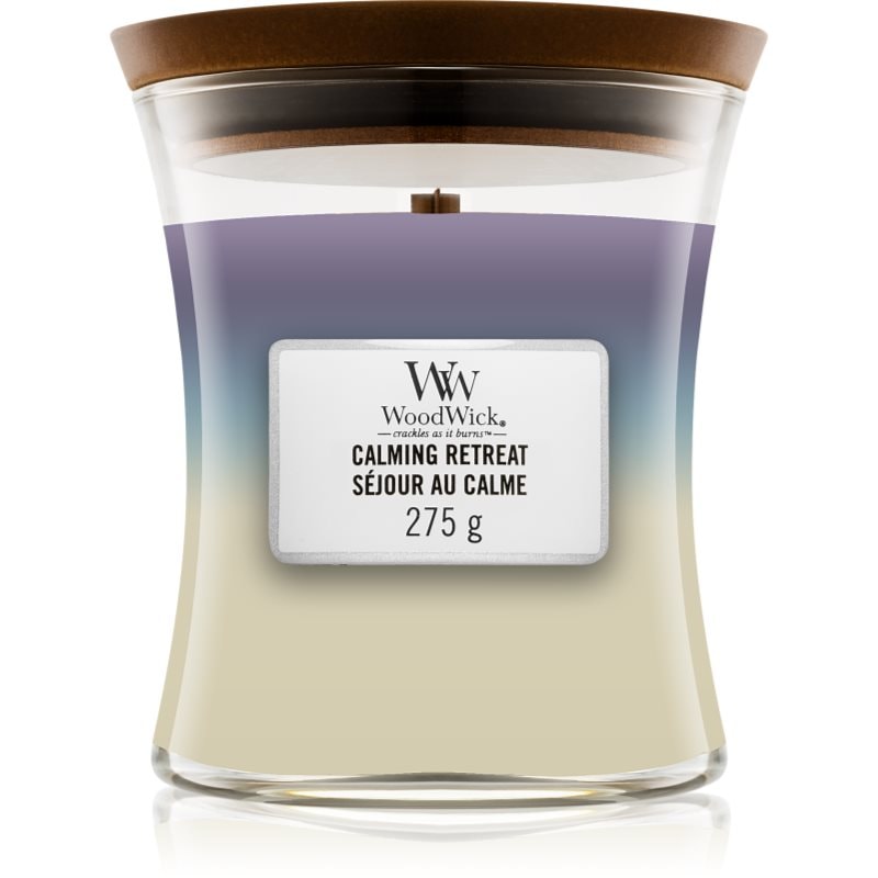 Woodwick Trilogy Calming Retreat ароматна свещ с дървен фитил 275 гр. - Аромат - Сравни цени от 1 магазин с безплатна доставка