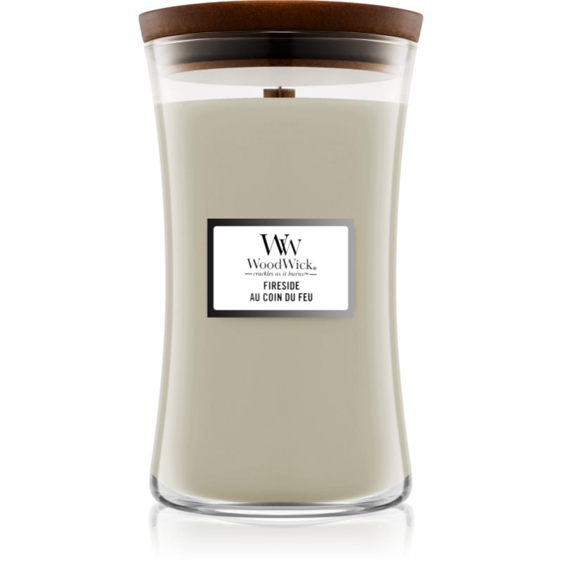 Woodwick Fireside Au Coin Du Feu ароматна свещ с дървен фитил 609.5 гр. - Аромат - Сравни цени от 1 магазин с безплатна доставка