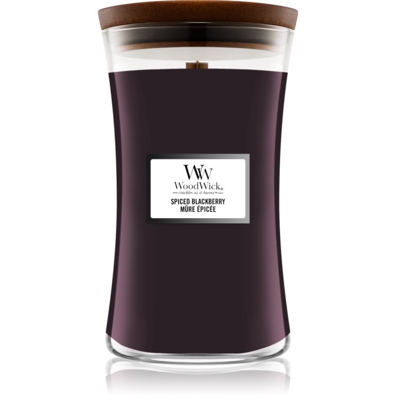 Woodwick Spiced Blackberry ароматна свещ с дървен фитил 609,5 гр. - Аромат - Сравни цени от 1 магазин с безплатна доставка