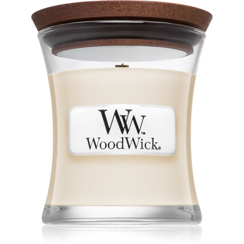 Woodwick Woodwick White Tea & Jasmine ароматна свещ с дървен фитил 85 гр. - Унисекс парфюм - Сравни цени от 1 магазин с безплатна доставка