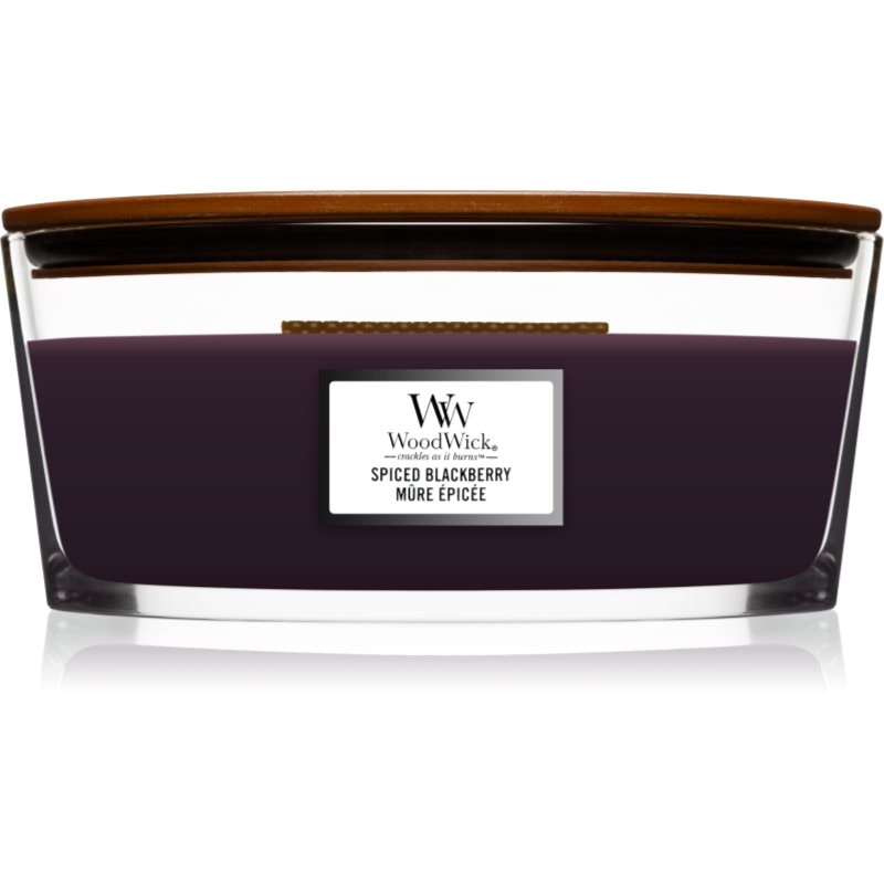 Woodwick Spiced Blackberry ароматна свещ с дървен фитил (hearthwick) 453,6 гр. - Аромат - Сравни цени от 1 магазин с безплатна доставка