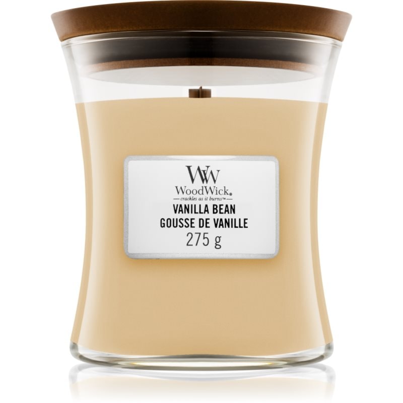 Woodwick Vanilla Bean ароматна свещ с дървен фитил 275 гр. - Аромат - Сравни цени от 1 магазин с безплатна доставка