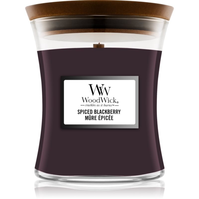 Woodwick Woodwick Spiced Blackberry ароматна свещ с дървен фитил 275 гр. - Унисекс парфюм 275мл - Сравни цени от 1 магазин с безплатна доставка