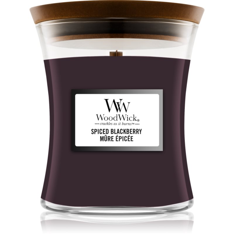 Woodwick Spiced Blackberry ароматна свещ с дървен фитил 275 гр. - Аромат - Сравни цени от 1 магазин с безплатна доставка