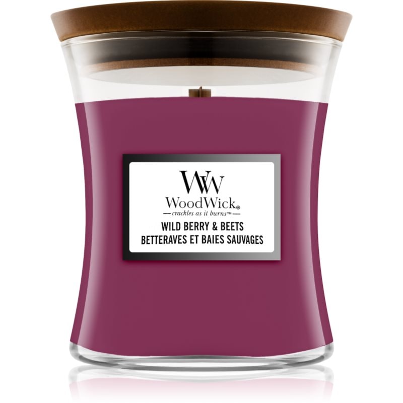 Woodwick Wild Berry & Beets ароматна свещ с дървен фитил 275 гр. - Аромат - Сравни цени от 1 магазин с безплатна доставка