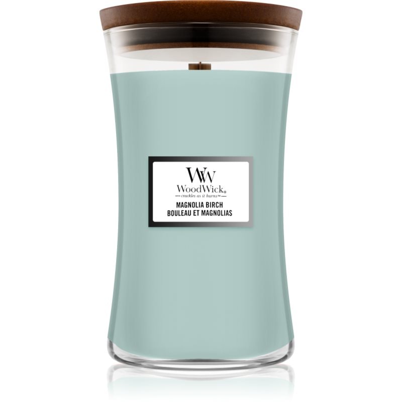 Woodwick Magnolia Birch ароматна свещ с дървен фитил 610 гр. - Аромат - Сравни цени от 1 магазин с безплатна доставка