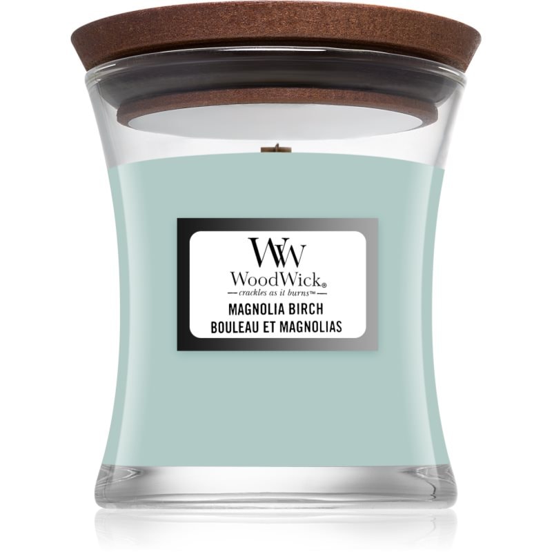 Woodwick Magnolia Birch ароматна свещ с дървен фитил 85 гр. - Аромат - Сравни цени от 1 магазин с безплатна доставка
