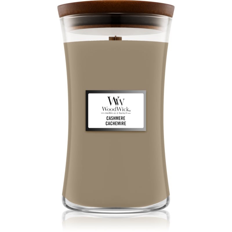Woodwick Cashmere ароматна свещ с дървен фитил 609,5 гр. - Аромат - Сравни цени от 1 магазин с безплатна доставка