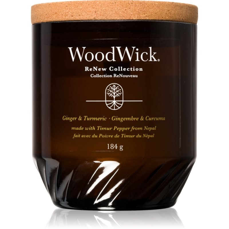 Woodwick Ginger & Turmeric ароматна свещ с дървен фитил 184 гр. - Аромат - Сравни цени от 1 магазин с безплатна доставка