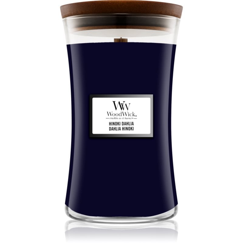 Woodwick Hinoki Dahlia ароматна свещ 610 гр.