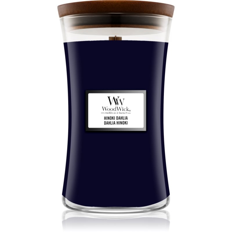 Woodwick Hinoki Dahlia ароматна свещ 610 гр. - Аромат - Сравни цени от 1 магазин с безплатна доставка