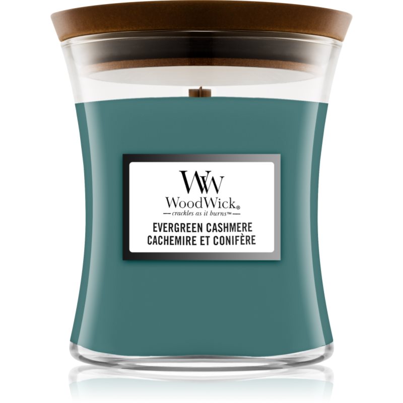 Woodwick Evergreen Cashmere ароматна свещ 275 гр. - Аромат - Сравни цени от 1 магазин с безплатна доставка