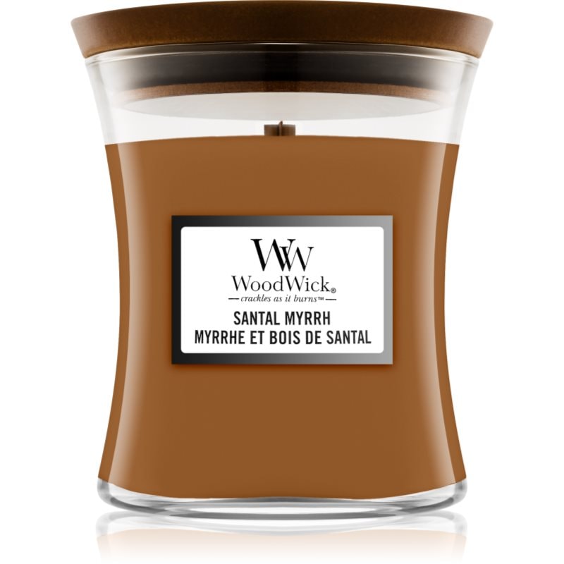 Woodwick Santal Myrrh ароматна свещ 275 гр. - Аромат - Сравни цени от 1 магазин с безплатна доставка