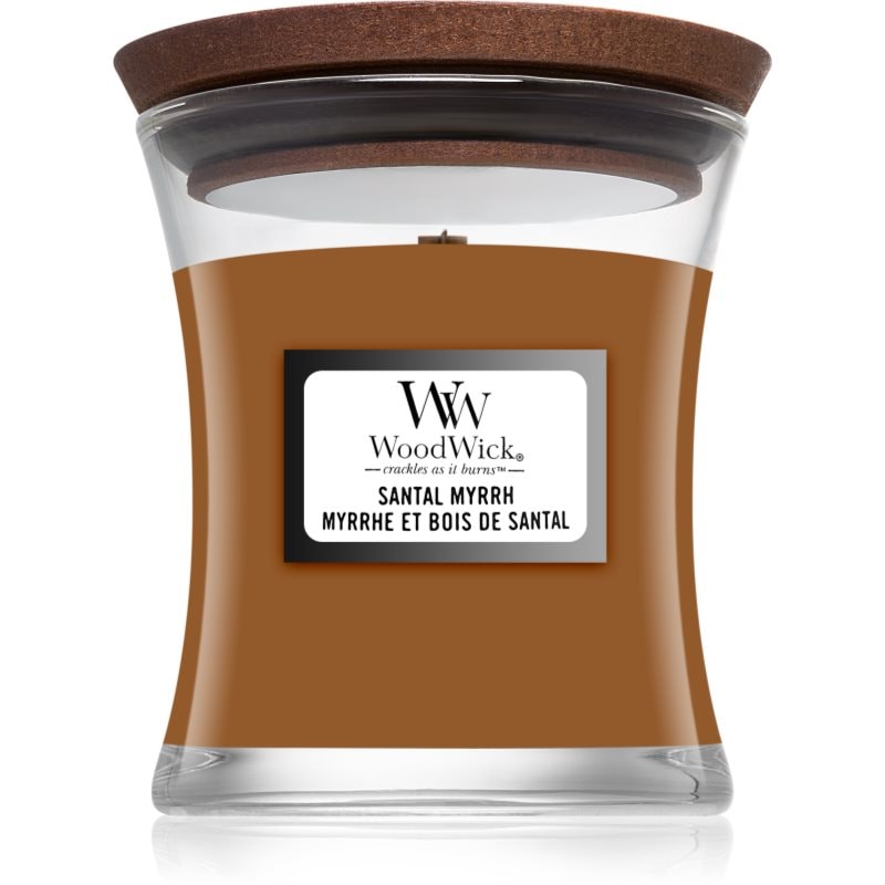 Woodwick Santal Myrrh ароматна свещ 85 гр. - Аромат - Сравни цени от 1 магазин с безплатна доставка