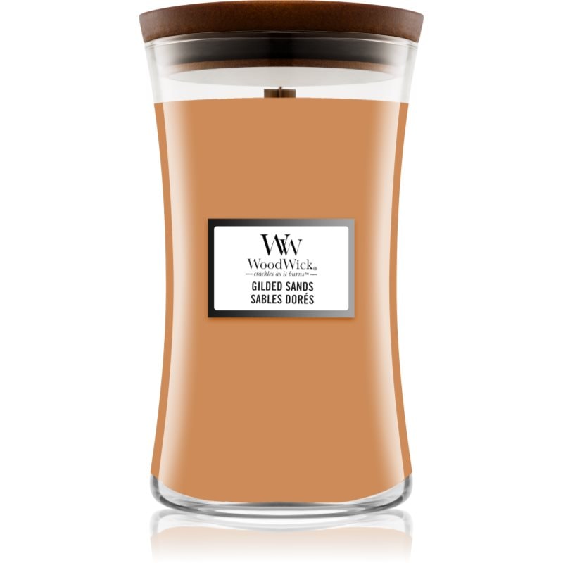 Woodwick Gilded Sands ароматна свещ 610 гр. - Аромат - Сравни цени от 1 магазин с безплатна доставка