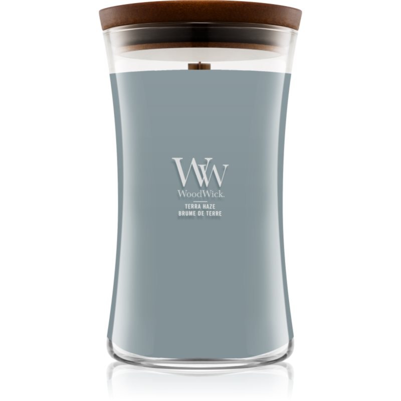 Woodwick Woodwick Terra Haze ароматна свещ с дървен фитил 610 гр. - Унисекс парфюм 610мл - Сравни цени от 1 магазин с безплатна доставка