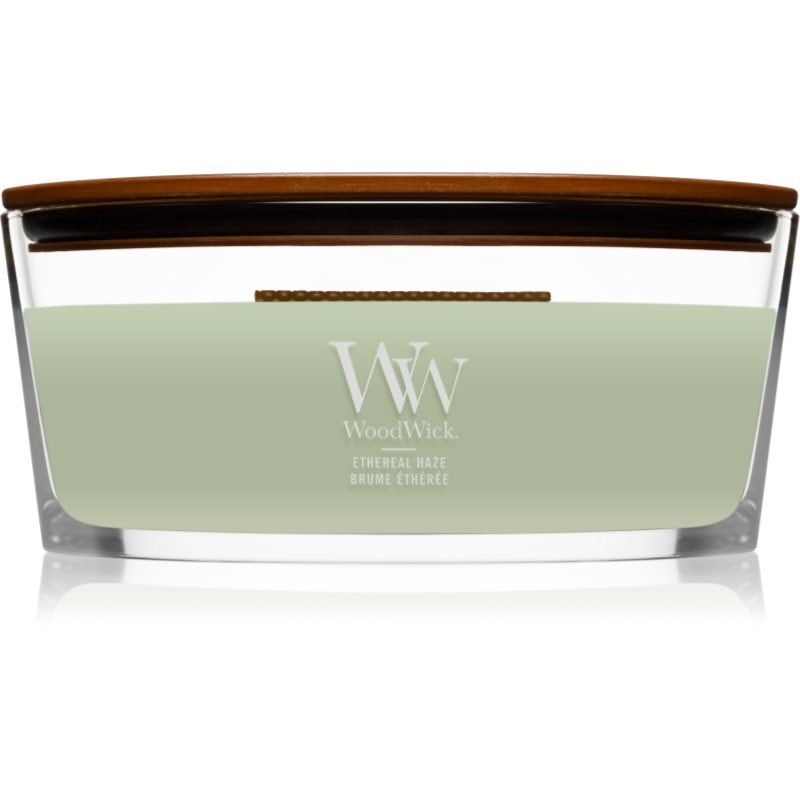 Woodwick Woodwick Ethereal Haze ароматна свещ с дървен фитил (hearthwick) 453.6 гр. - Унисекс парфюм 6мл - Сравни цени от 1 магазин с безплатна доставка