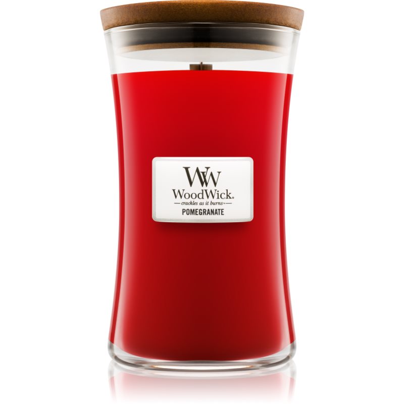Woodwick Pomegranate ароматна свещ с дървен фитил 609,5 гр. - Аромат - Сравни цени от 1 магазин с безплатна доставка