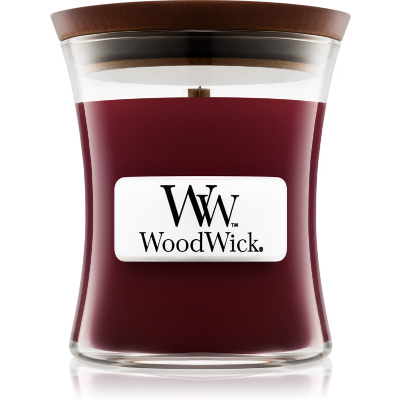 Woodwick Woodwick Black Cherry ароматна свещ с дървен фитил 85 гр. - Унисекс парфюм - Сравни цени от 1 магазин с безплатна доставка