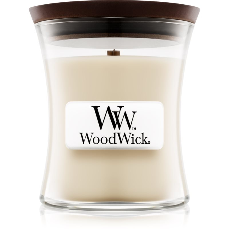 Woodwick Linen ароматна свещ с дървен фитил 85 гр. - Аромат - Сравни цени от 1 магазин с безплатна доставка