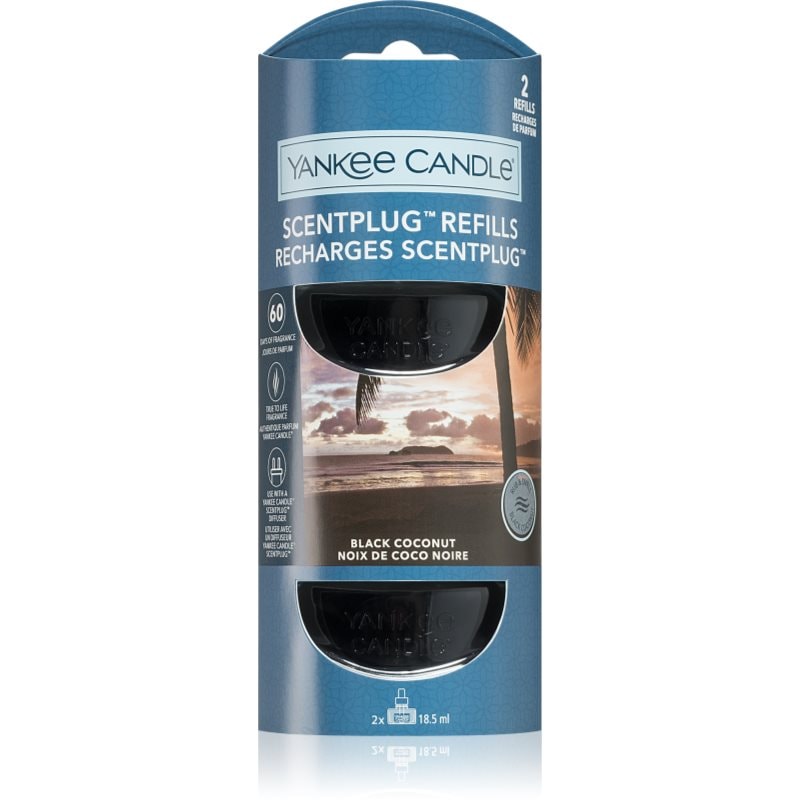 Yankee Candle Black Coconut пълнител за арома дифузери 2x18, - Аромат - Сравни цени от 1 магазин с безплатна доставка