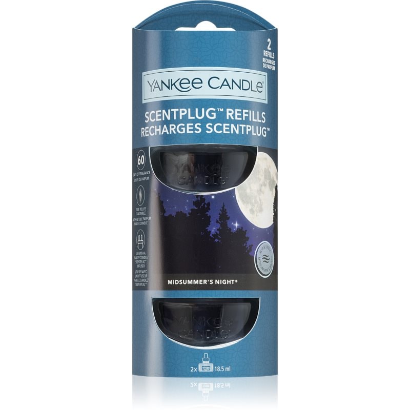 Yankee Candle Midsumer's Night Refill пълнител за електрически дифузер 2x18, - Аромат - Сравни цени от 1 магазин с безплатна доставка