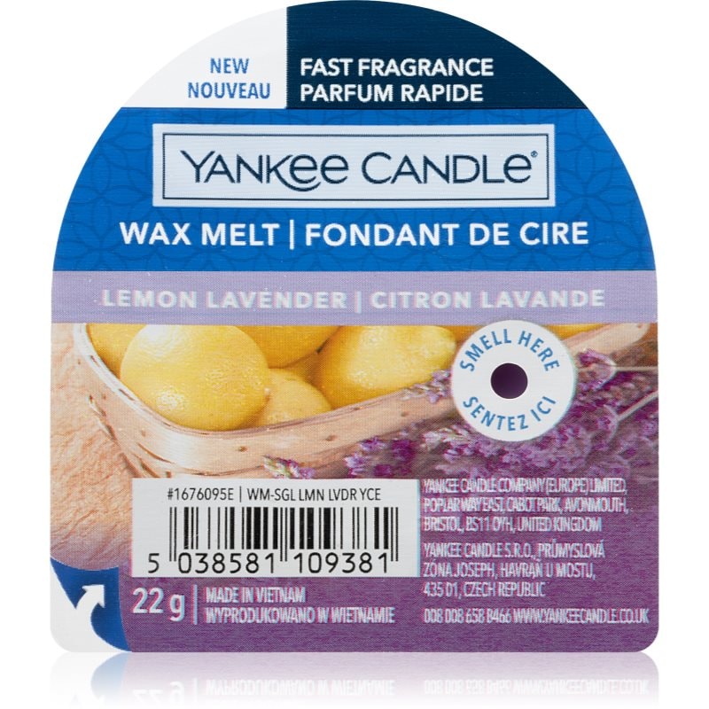 Yankee Candle Lavender восък за арома-лампа 22 гр. - Аромат - Сравни цени от 1 магазин с безплатна доставка