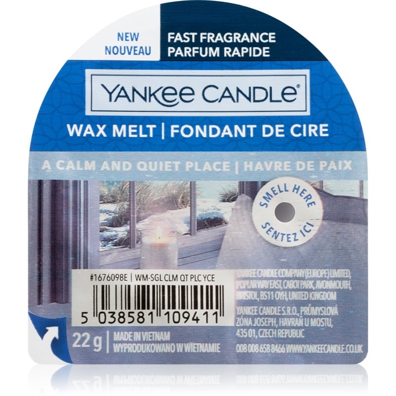 Yankee Candle A Calm & Quiet Place восък за арома-лампа 22 гр. - Аромат - Сравни цени от 1 магазин с безплатна доставка