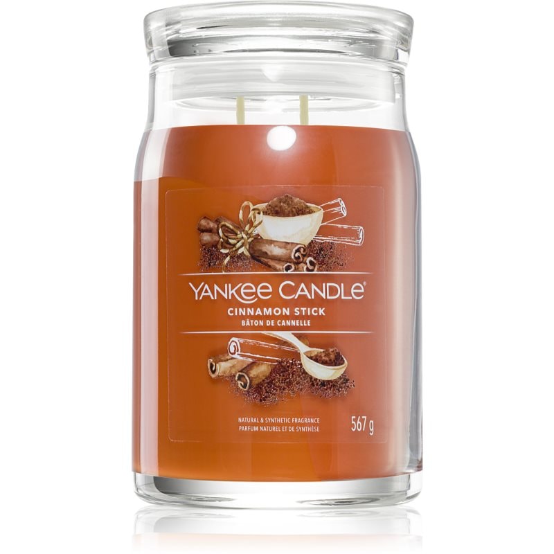 Yankee Candle Cinnamon Stick ароматна свещ Signature 567 гр. - Аромат - Сравни цени от 1 магазин с безплатна доставка