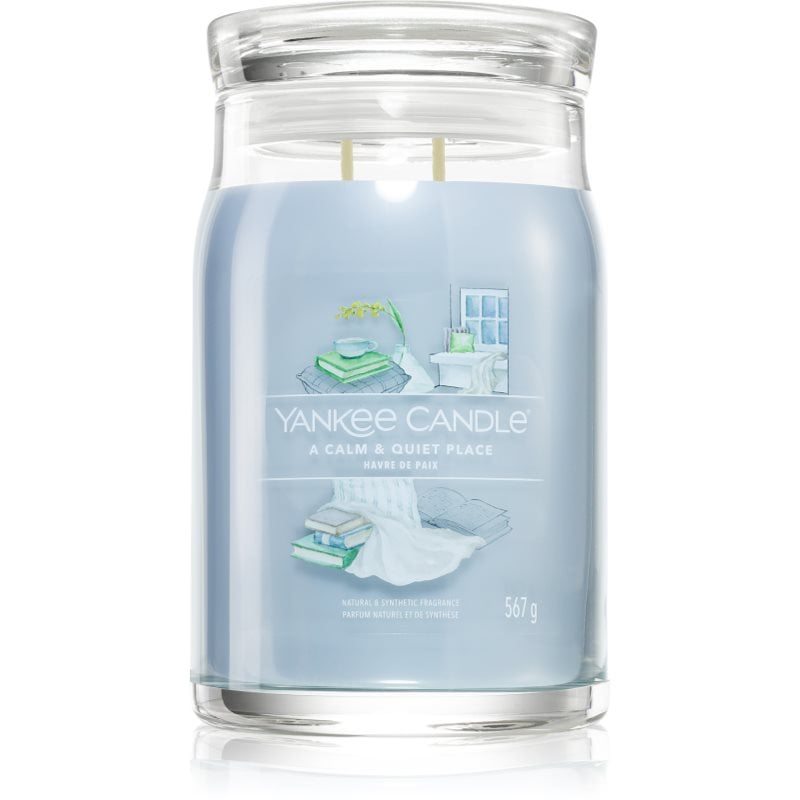 Yankee Candle A Calm & Quiet Place ароматна свещ Signature 567 гр.
