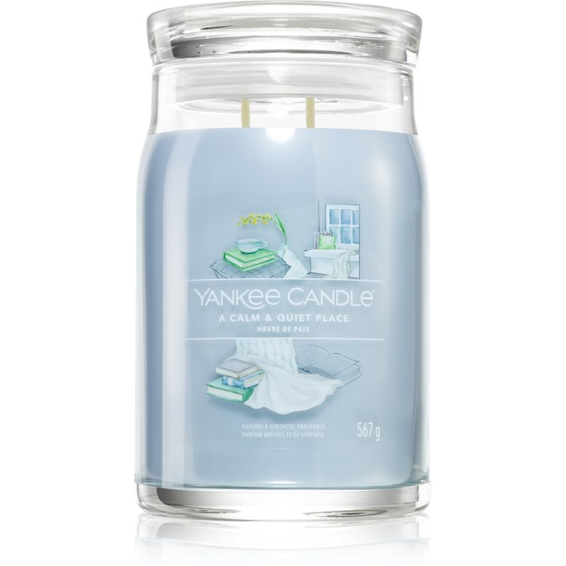 Yankee Candle A Calm & Quiet Place ароматна свещ Signature 567 гр. - Аромат - Сравни цени от 1 магазин с безплатна доставка