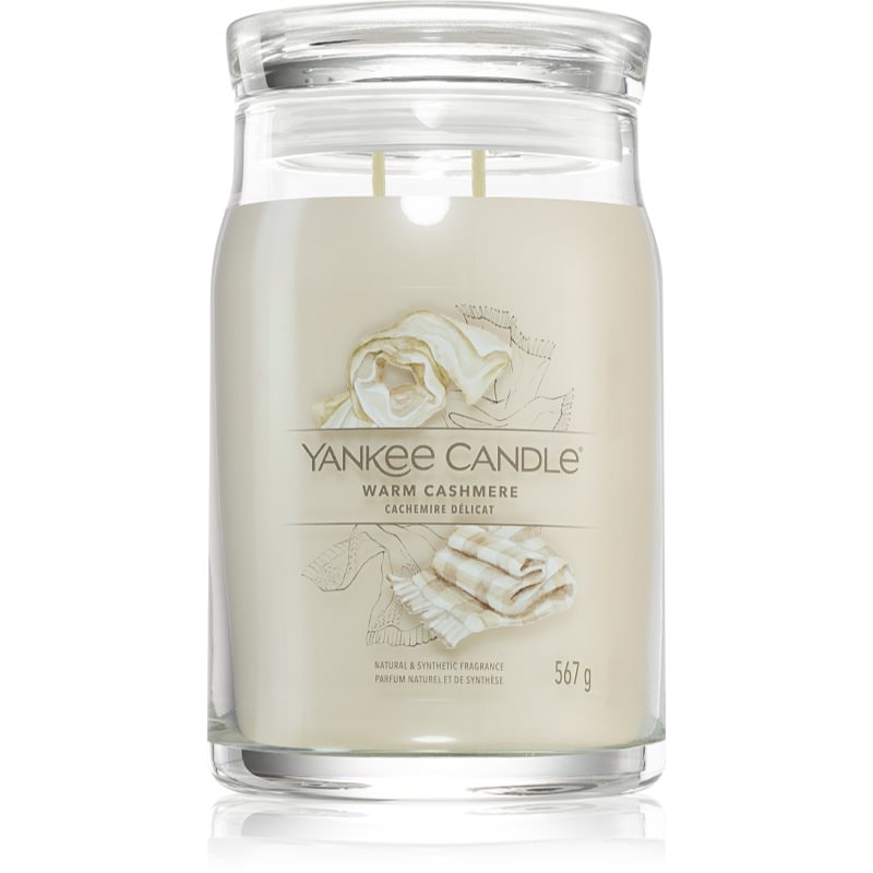 Yankee Candle Warm Cashmere ароматна свещ 567 гр. - Аромат - Сравни цени от 1 магазин с безплатна доставка