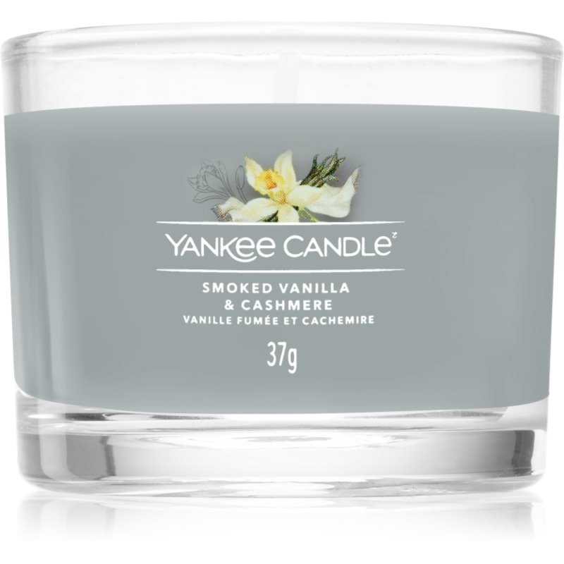 Yankee Candle Smoked Vanilla & Cashmere вотивна свещ 37 гр. - Аромат - Сравни цени от 1 магазин с безплатна доставка