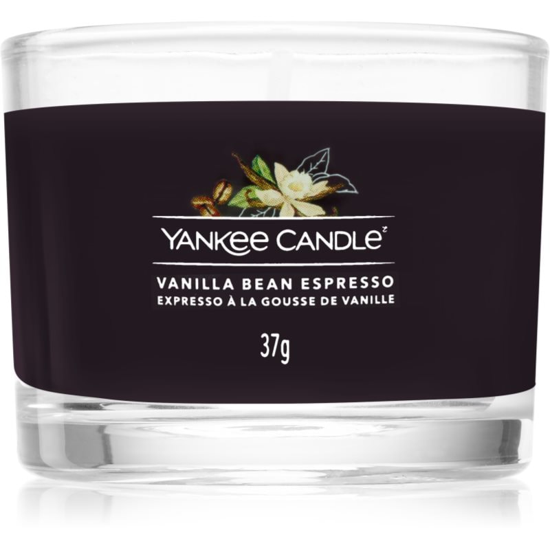 Yankee Candle Vanilla Bean Espresso вотивна свещ 37 гр. - Аромат - Сравни цени от 1 магазин с безплатна доставка