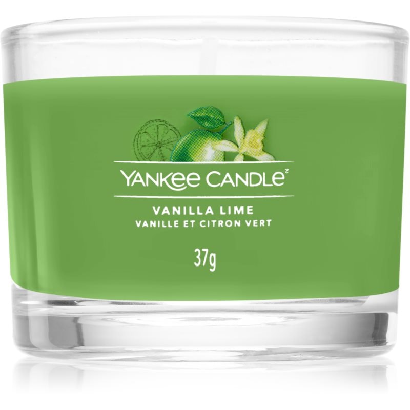 Yankee Candle Vanilla Lime ароматна свещ 37 гр. - Аромат - Сравни цени от 1 магазин с безплатна доставка