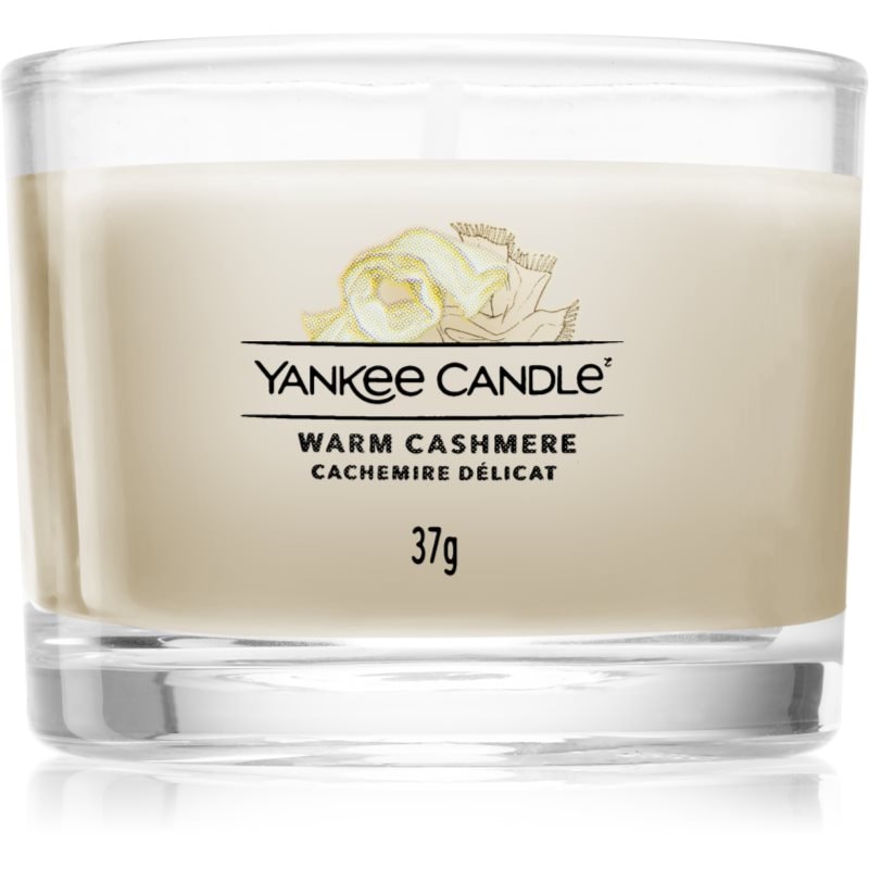Yankee Candle Warm Cashmere вотивна свещ glass 37 гр. - Аромат - Сравни цени от 1 магазин с безплатна доставка