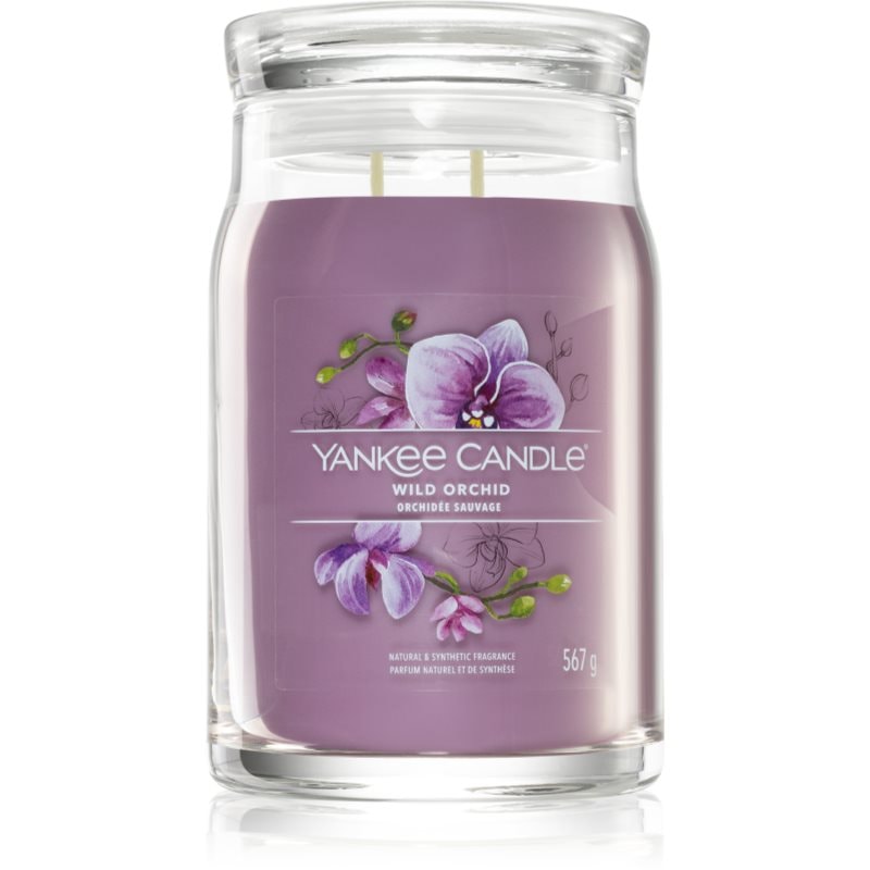 Yankee Candle Wild Orchid ароматна свещ Signature 567 гр. - Аромат - Сравни цени от 1 магазин с безплатна доставка