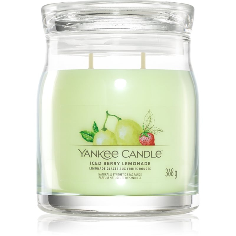Yankee Candle Yankee Candle Iced Berry Lemonade ароматна свещ Signature 368 гр. - Унисекс парфюм 368мл - Сравни цени от 1 магазин с безплатна доставка