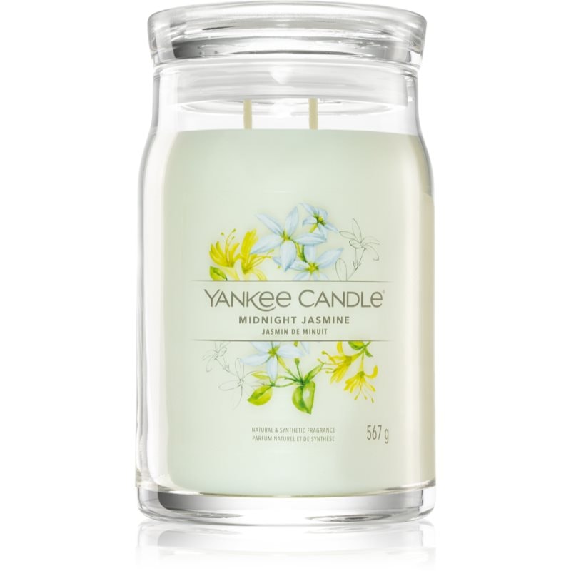 Yankee Candle Midnight Jasmine ароматна свещ I. Signature 567 гр. - Аромат - Сравни цени от 1 магазин с безплатна доставка