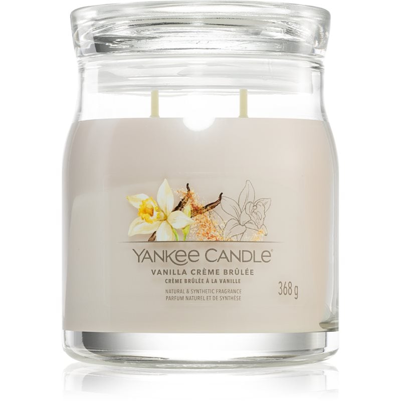 Yankee Candle Vanilla Crème Brûlée ароматна свещ 368 гр.