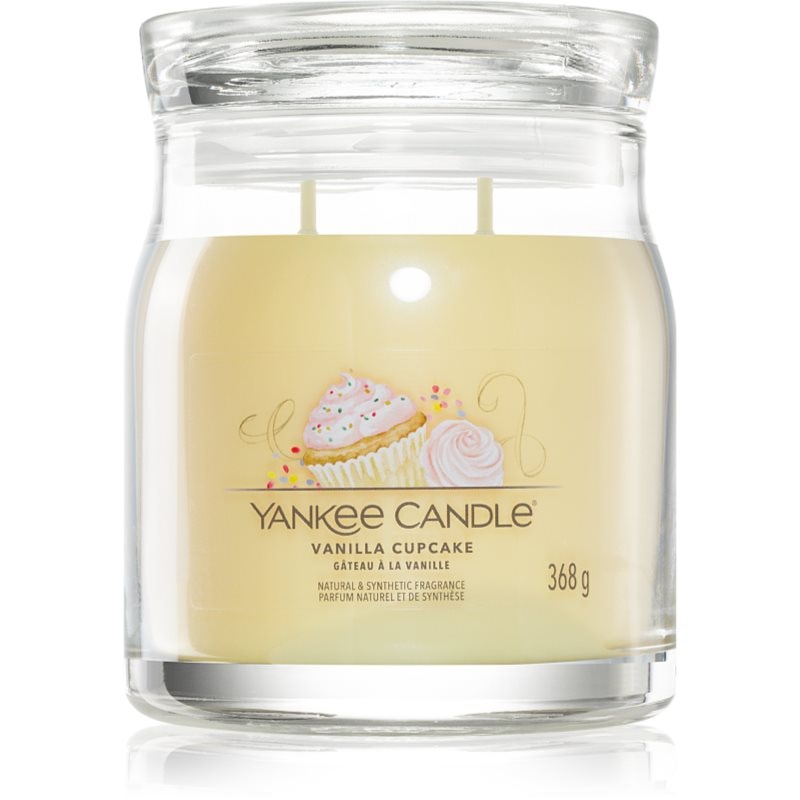 Yankee Candle Vanilla Cupcake ароматна свещ Signature 368 гр. - Аромат - Сравни цени от 1 магазин с безплатна доставка