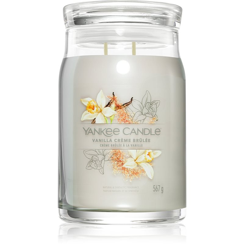Yankee Candle Vanilla Crème Brûlée ароматна свещ 567 гр. - Аромат - Сравни цени от 1 магазин с безплатна доставка