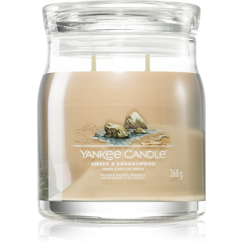 Yankee Candle Amber & Sandalwood ароматна свещ 368 гр. - Аромат - Сравни цени от 1 магазин с безплатна доставка