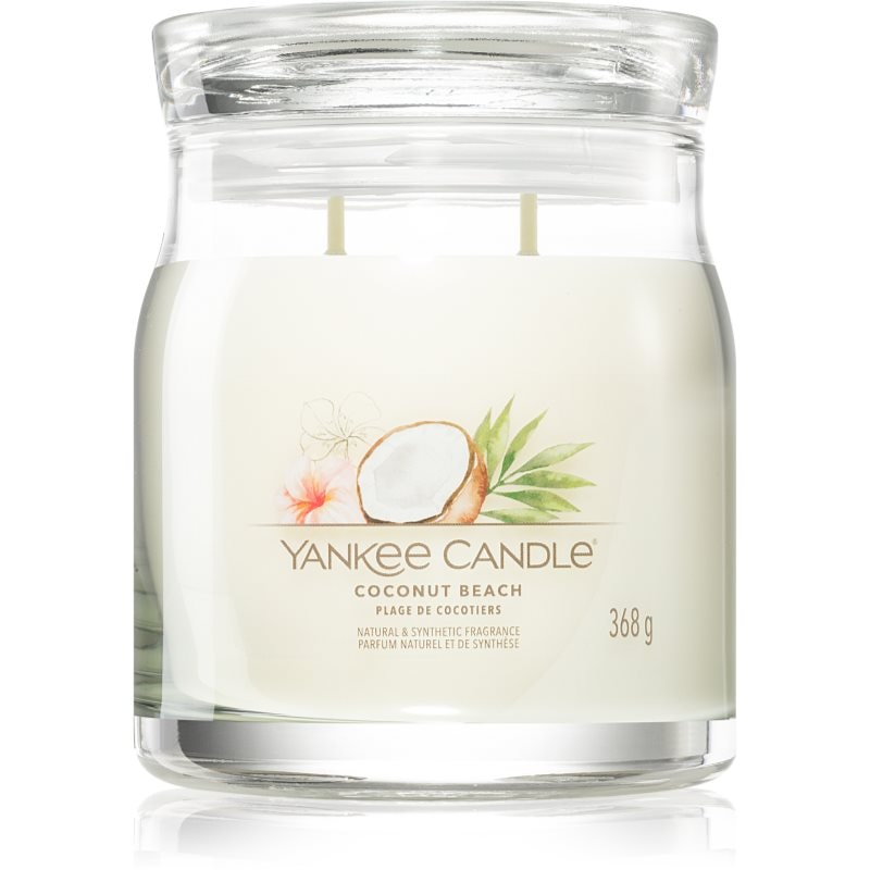 Yankee Candle Yankee Candle Coconut Beach ароматна свещ 368 гр. - Унисекс парфюм 368мл - Сравни цени от 1 магазин с безплатна доставка
