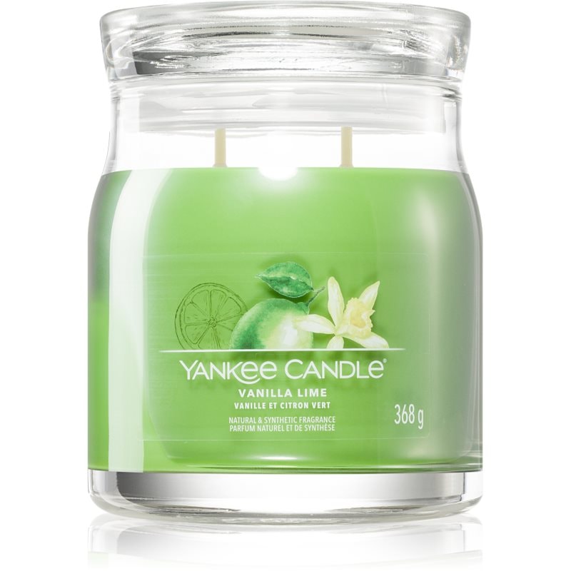 Yankee Candle Vanilla Lime ароматна свещ Signature 368 гр. - Аромат - Сравни цени от 1 магазин с безплатна доставка