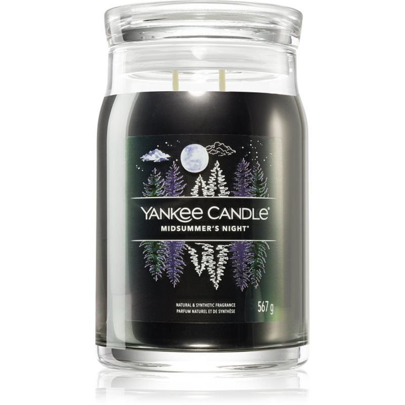 Yankee Candle Yankee Candle Midsummer's Night ароматна свещ Signature 567 гр. - Унисекс парфюм 567мл - Сравни цени от 1 магазин с безплатна доставка