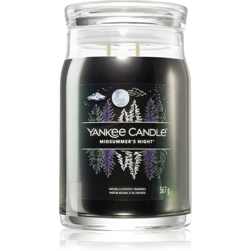 Yankee Candle Midsummer's Night ароматна свещ Signature 567 гр. - Аромат - Сравни цени от 1 магазин с безплатна доставка