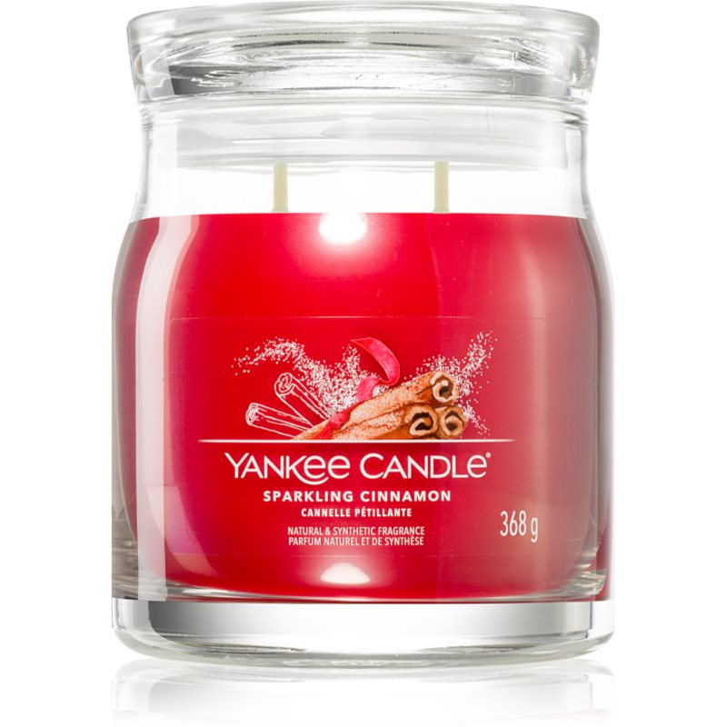 Yankee Candle Sparkling Cinnamon ароматна свещ 368 гр. - Аромат - Сравни цени от 1 магазин с безплатна доставка